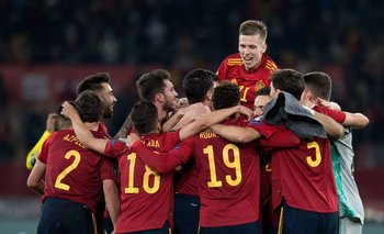 España celebra la clasificación al Mundial