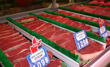 Comercialización de carne fresca en Estados Unidos.