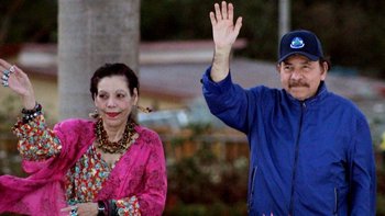 Daniel Ortega y su esposa y vicepresidenta, Rosario Murillo, no podrán entrar a EEUU