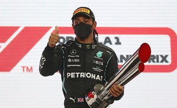 Lewis Hamilton sigue descontando en el Mundial de pilotos y ya está a ocho puntos de Verstappen