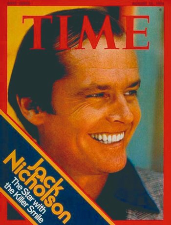 La edición del 12 de agosto de 1974 de la revista Time con Jack Nicholson