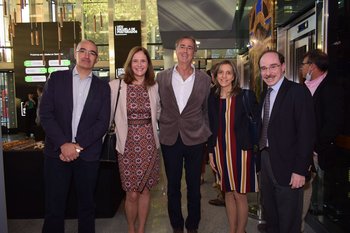 Marcos Aguiar, Elisa Fazio, Marcelo Scavuzo, Rosario Gonzáles y Gabriel Rizzo