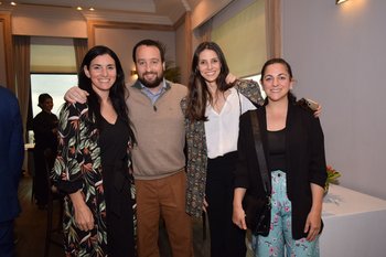 Fabiana Rocchi, Diego Pisón, María Blén Pereyra y Natalia Barceló