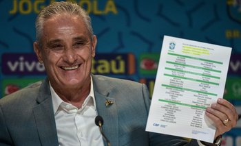 Tité dio la lista de Brasil para el Mundial de Qatar 2022