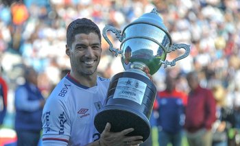 Suárez fue campeón uruguayo con Nacional