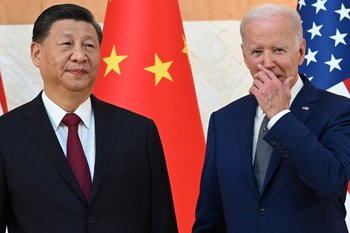 Xi Jinping, presidente de China, y Joe Biden, presidente de Estados Unidos