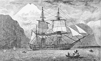 El HMS Beagle hizo dos viajes transatlántico