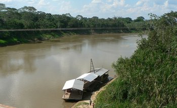 Río Orthon en Pando, Bolivia