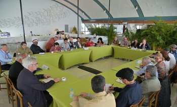 Reunión del gobierno colombiano con el ELN (foto archivo)