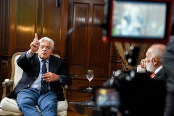 Entrevista de González Oro al expresidente Lacalle
