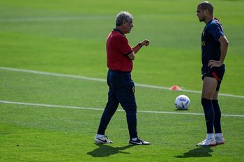 Pepe y Fernando Santos