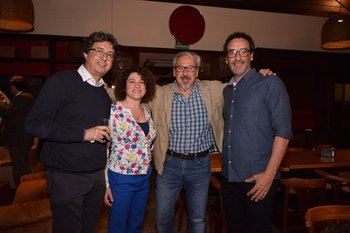 Gustavo Rearden, Yael Barmaimon, Pedro Boghossian y Michel Suhami