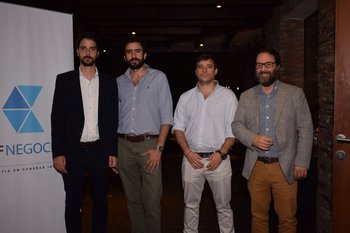 Pablo Benedetti, Matías Silva, Diego López y Gustavo Avakian