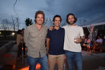 Javier Gomez, Rodrigo Sorrilla y Martin Flores