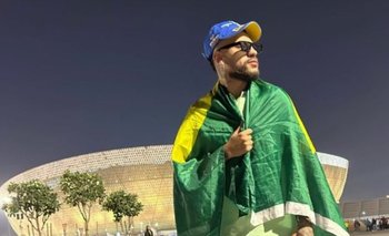 El imitador de Neymar que es furor en Qatar 2022