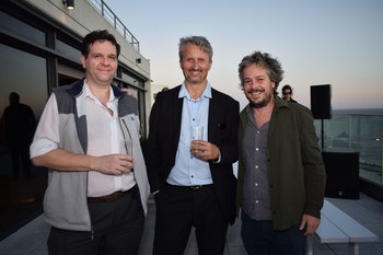 Juan Cardeso, Marcelo Carusso y Pablo Innella