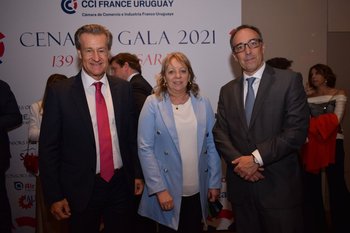 Gabriel Gurmendes, Silvia Emaldi y Alejandro Perroni