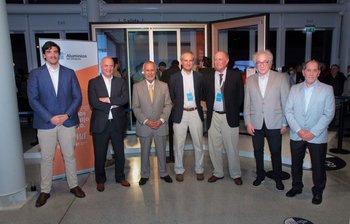 Javier Ameglio, Aníbal Scavino, Jorge Soler, Fernando Indarte, Alberto Bustos, Fernando Galup y Roberto Puñales