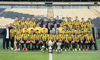 La foto de Peñarol campeón uruguayo 2021