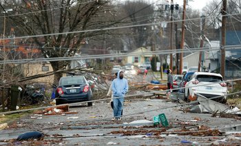 Al menos cuatro condados de Kentucky quedaron devastados