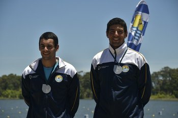 Julián Cabrera y Matías Otero, los mejores de Uruguay en el Sudamericano