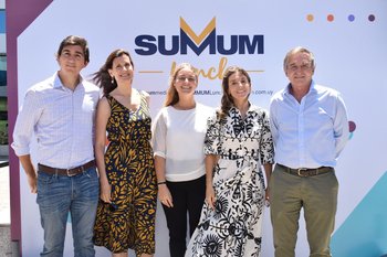 Diego de la Chela, Florencia Malo, Agustina Martino, Virginia Geninazzi y Marcelo Martino