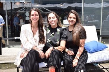 Natasha Ferrer, Melanie Mosquera y Sabela Santana