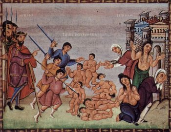 La matanza infantil de Herodes fue, según la Biblia, un 28 de diciembre