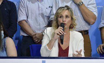 Laura Raffo, presidenta de la Departamental del Partido Nacional en Montevideo