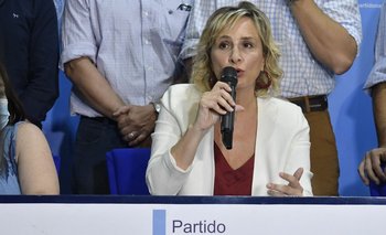 Foto de archivo. Laura Raffo, presidenta de la Departamental de Montevideo del Partido Nacional