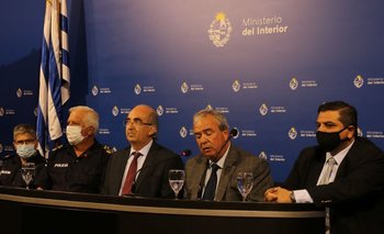 Heber encabezó una conferencia de prensa la tarde de este miércoles para informar acerca de la operación Cartagena