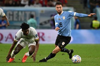 Rodrigo Bentancur fue de lo mejor de Uruguay en el Mundial Qatar 2022