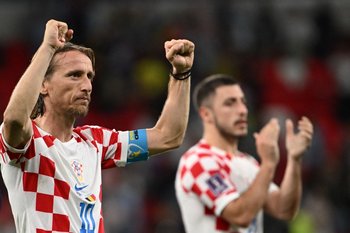 Luka Modric, capitán de Croacia