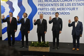 Este lunes fue el primer día de la Cumbre del Mercosur