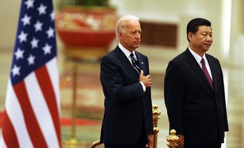 Joe biden (presidente de Estados Unidos) y Xi Jinping (Presidente de la República Popular China)