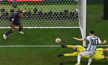 Messi convirtió el séptimo gol en el Mundial