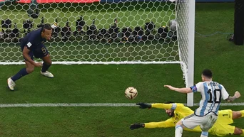 Messi convirtió el séptimo gol en el Mundial