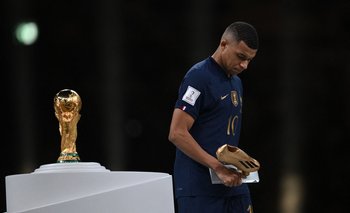 Mbappé se llevó el premio como goleador, pero se le escapó la Copa del Mundo