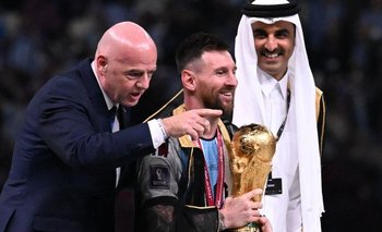 Messi se coronó campeón del mundo con Argentina