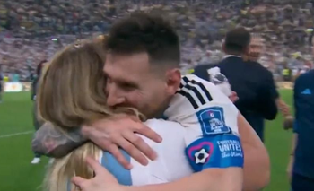El abrazo de Messi que dio vuelta al mundo