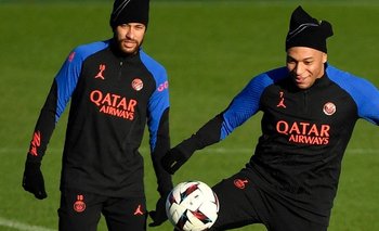 Neymar y Mbappé pueden jugar este miércoles en PSG