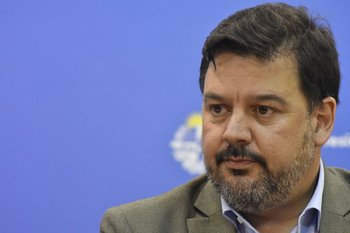 Archivo. El ministro de Ambiente, Adrián Peña.