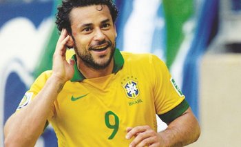 Fred, el delantero de Brasil en el Mundial 2014, quiso una cosa y le salió la contraria