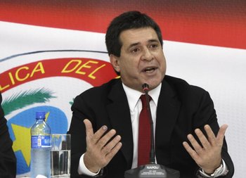 Expresidente paraguayo Horacio Cartes