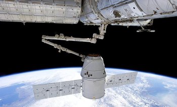 Vista de la Estación Espacial Internacional.