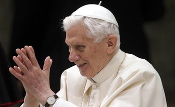 Archivo, 2013. El papa emérito Benedicto XVI