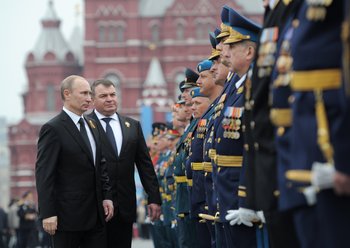 Putin expresó su preocupación por la presencia de tropas militares estadounidenses y de la OTAN en frontera rusa