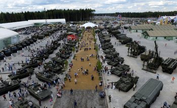 Tanques militares rusos