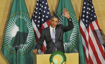 Barack Obama puso fin a su gira por Kenia y Etiopía.<br>