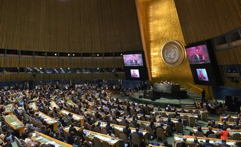 Cuba reclama la "igualdad soberana" de los estados (foto archivo de la Asamblea General de la ONU)